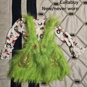 Green Sleeveless Puff Sleeve Formal Dress